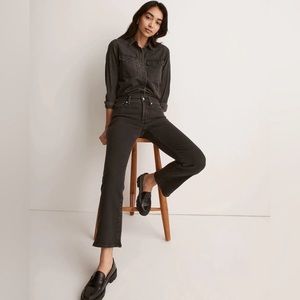Madewell Kick Out Crop Jeans